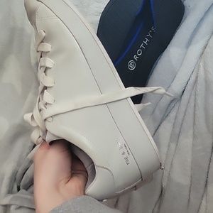 White Leather sneakers